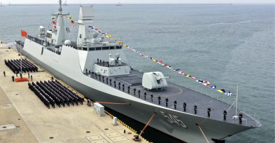 中国海軍新型フリゲート「江凱（ジャンカイ）Ⅲ」級の一番艦が就役